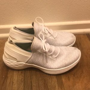 You by Skechers slip on gym shoe